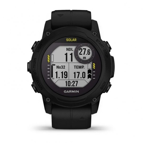 Умные часы Garmin Descent G1 Solar Black 010-02604-12