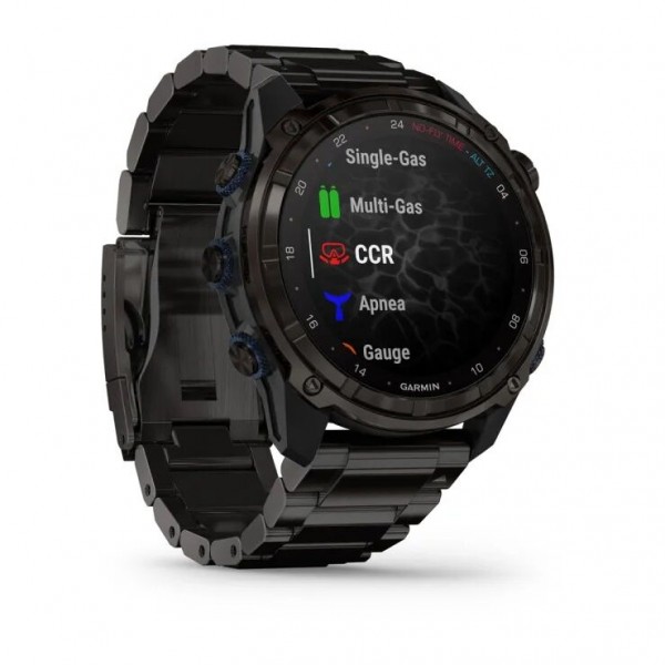 Умные часы Garmin Descent Mk3i 51мм Titanium Band Black 010-02752-14