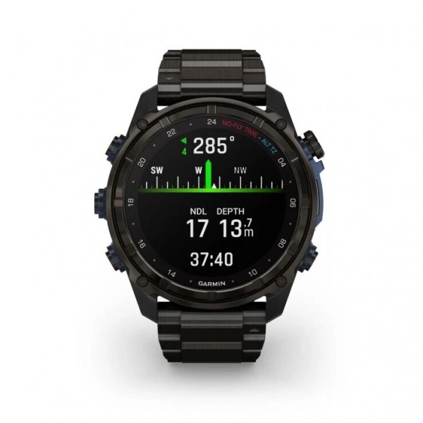 Умные часы Garmin Descent Mk3i 51мм Titanium Band Black 010-02752-14