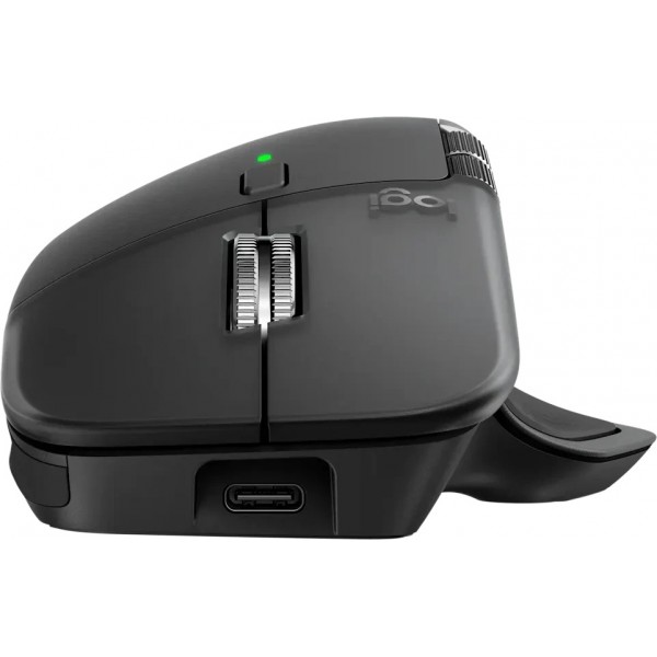 Мышь беспроводная Logitech MX Master 4 Mouse (Graphite), оптическая, USB, черный