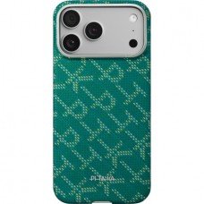 Чехол PITAKA Ultra-Slim Case For iPhone 17 Pro Max Gold/Green, KI1701PTKP