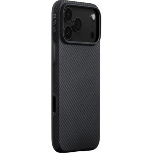 Чехол PITAKA Aramid UltraGuard Case для iPhone 17 Pro Max, черный, KI1701PBM