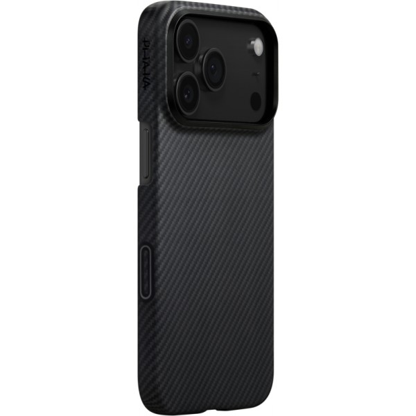 Чехол PITAKA Ultra-Slim Case для iPhone 17 Pro Max, черный/серый, KI1701BPM