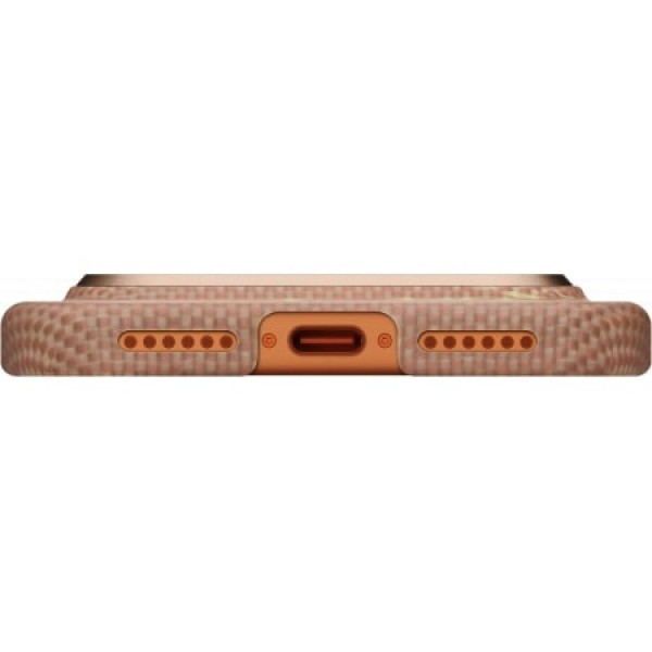 Чехол PITAKA Ultra-Slim Case For iPhone 17 Pro Golden Glint, KI1705AG