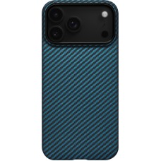 Чехол PITAKA Ultra-Slim Case для iPhone 17 Pro, черный/синий, KI1706BP