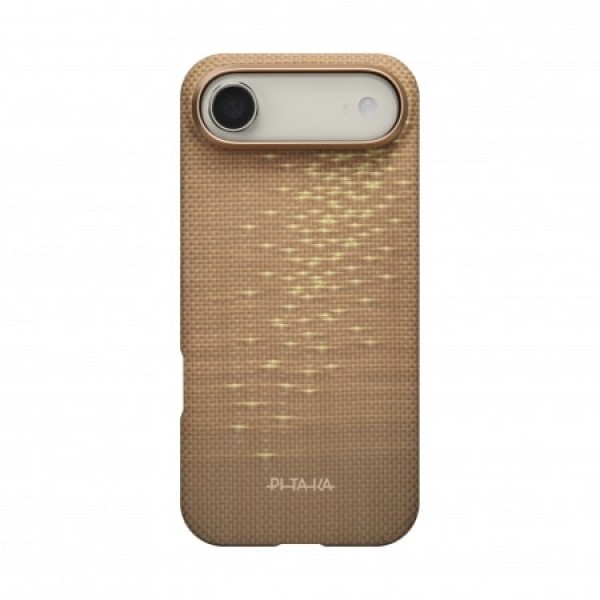 Чехол PITAKA Ultra-Slim Case For iPhone Air, Golden Glint, KI1703AG