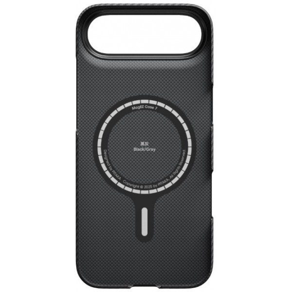 Чехол PITAKA Ultra-Slim Case для iPhone Air, черный/серый, KI1701BA