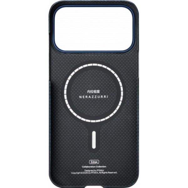 Чехол PITAKA Edge FC.Internazionzle Milano для iPhone 17 Pro Max, ML1701PM