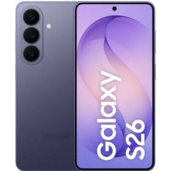 Смартфон Samsung Galaxy S26 12/256, nanoSIM + nano SIM/eSIM, Cobalt Violet