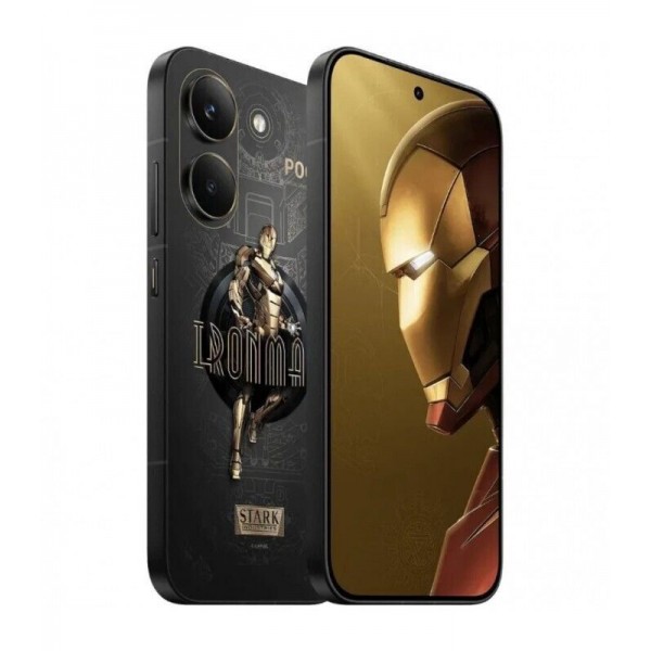 Смартфон Xiaomi POCO X8 Pro 5G 12/512ГБ, Dual nano SIM, Iron Man Gold
