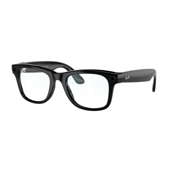 Умные очки Ray-Ban Wayfarer RW4008 Shiny Black/Clear 155-53mm (601/SB53)