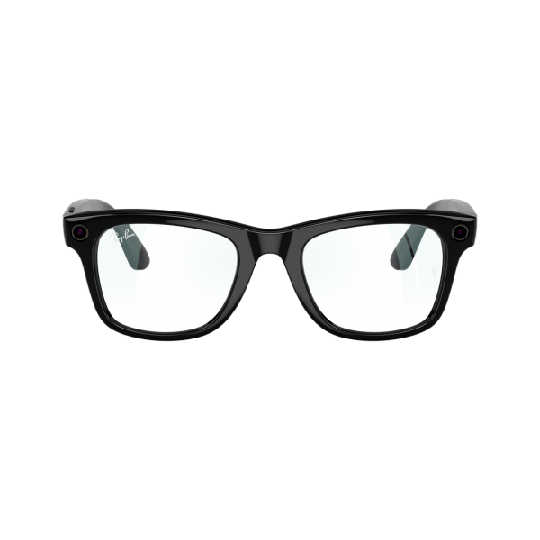 Умные очки Ray-Ban Wayfarer RW4008 Shiny Black/Clear 155-53mm (601/SB53)