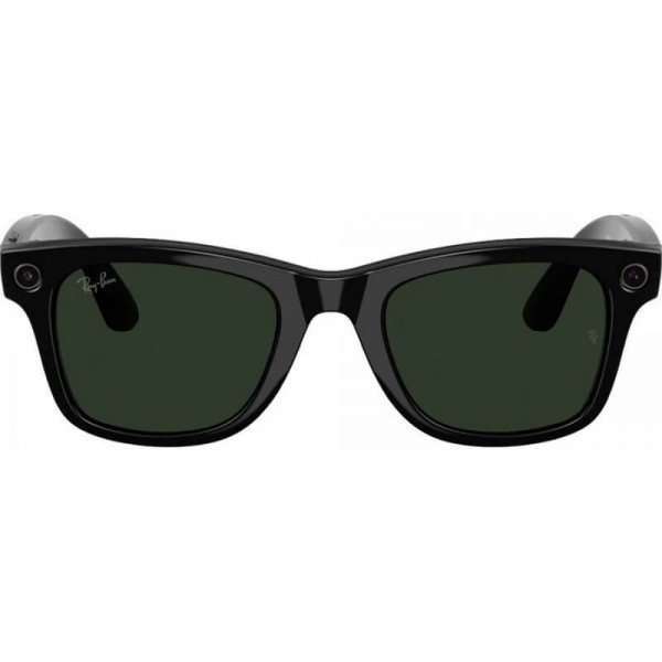 Умные очки Ray-Ban Meta Wayfarer (Gen 2) RW4012 Shiny Black/Transitions Graph Green 155-53 C 601/1M53