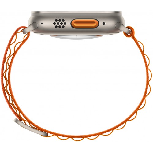 Умные часы Apple Watch Ultra 49 мм Titanium Case, титановый/оранжевый Alpine Loop (L)