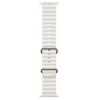 Умные часы Apple Watch Ultra 49 мм Titanium Case, титановый/белый Ocean Band (M)