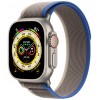 Умные часы Apple Watch Ultra 49 мм Titanium Case, титановый/сине-серый Trail Loop (S/M)