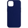Накладка силиконовая для iPhone 13 Pro (6.1") без логотипа Синий