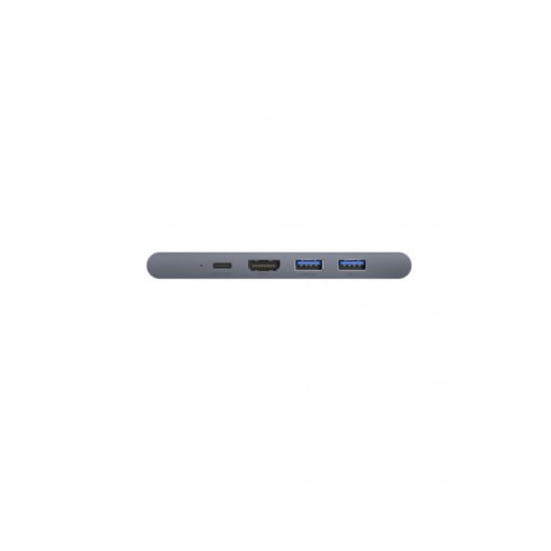 USB-концентратор Baseus Thunderbolt C+Pro (CAHUB-L0G) для MacBook Pro (Deep Grey)