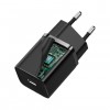 Сетевое зарядное устройство Baseus Super Si 1C fast wall charger USB Type C 30 W Power Delivery Quick Charge black (CCSUP-J01)
