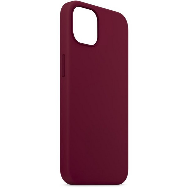 Накладка силиконовая для iPhone 13 Pro Max (6.7") без логотипа Бордовый