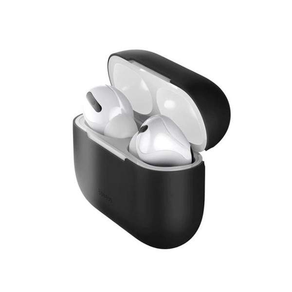 Силиконовый чехол Baseus WIAPPOD-ABZ01 для AirPods Pro Черный