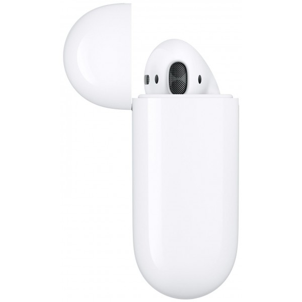 Беспроводные наушники Apple AirPods 2 с беспроводным зарядным футляром MRXJ2, белый