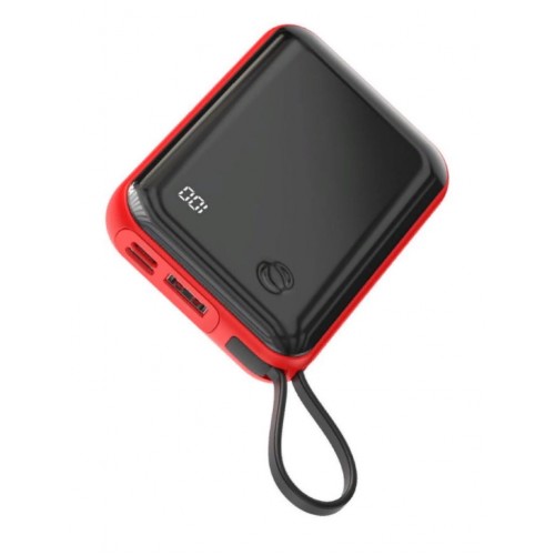 Дополнительный аккумулятор Baseus PPXF-B09 10000mAh Черно красный