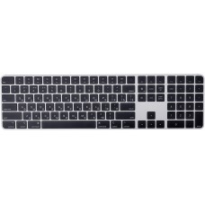 Клавиатура Apple Magic Keyboard Grey Numeric Touch ID  EN/RU (MMMR3)