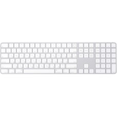 Клавиатура Apple Magic Keyboard White Numeric Touch ID EN/RU (MK2C3)