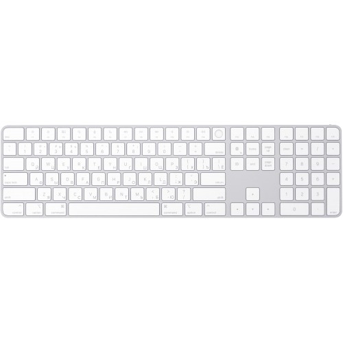 Клавиатура Apple Magic Keyboard White Numeric Touch ID EN/RU (MK2C3)