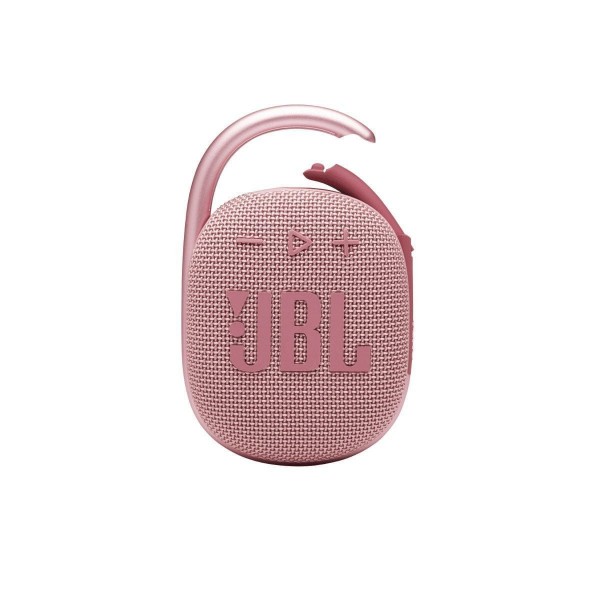Портативная акустика JBL Clip 4, 5 Вт, pink, розовый