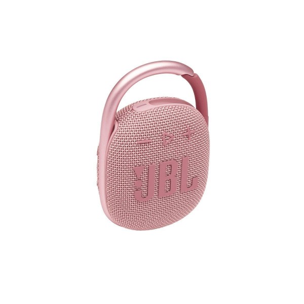 Портативная акустика JBL Clip 4, 5 Вт, pink, розовый