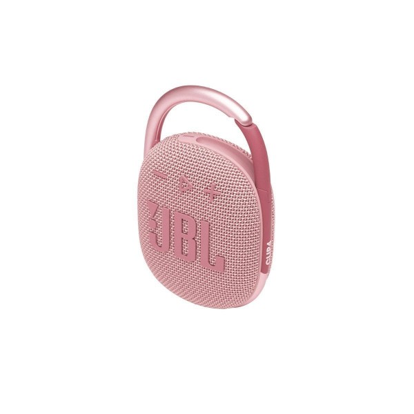 Портативная акустика JBL Clip 4, 5 Вт, pink, розовый