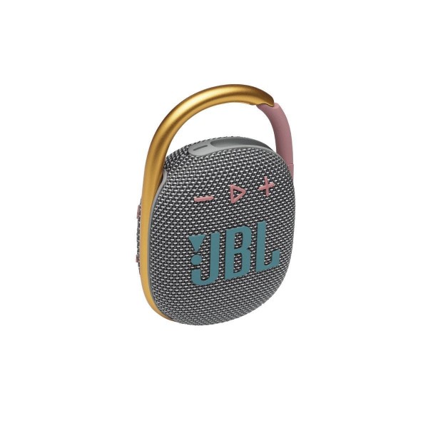 Портативная акустика JBL Clip 4, 5 Вт, gray, серый