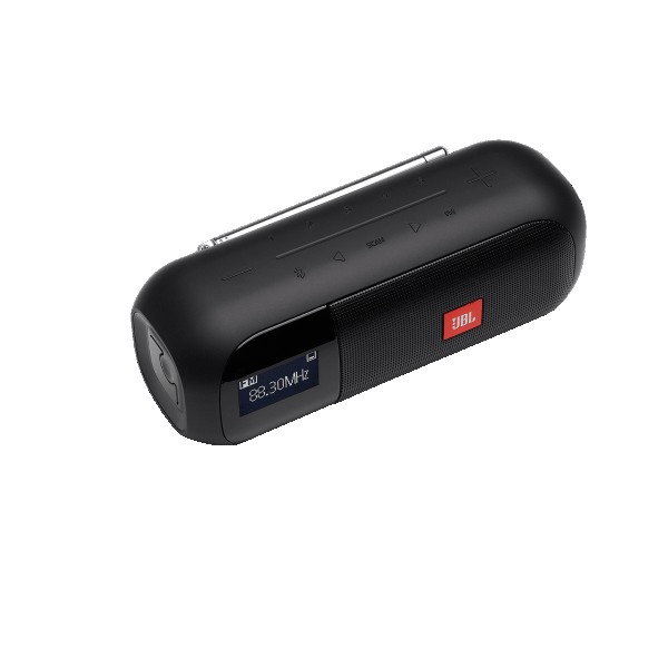 Портативная акустика JBL Tuner 2 FM в черном цвете – ваш идеальный музыкальный спутник