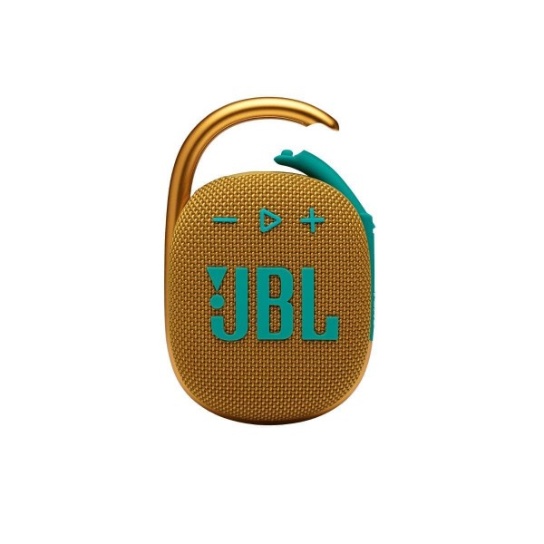 Портативная акустика JBL Clip 4, 5 Вт, yellow, желтый