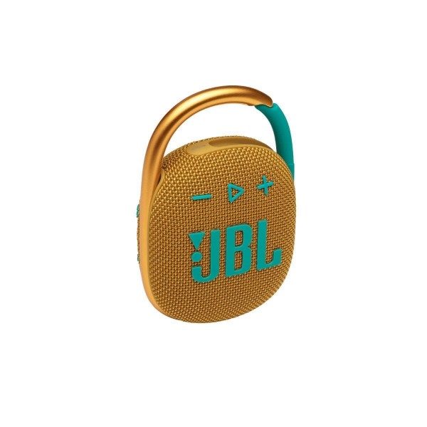 Портативная акустика JBL Clip 4, 5 Вт, yellow, желтый