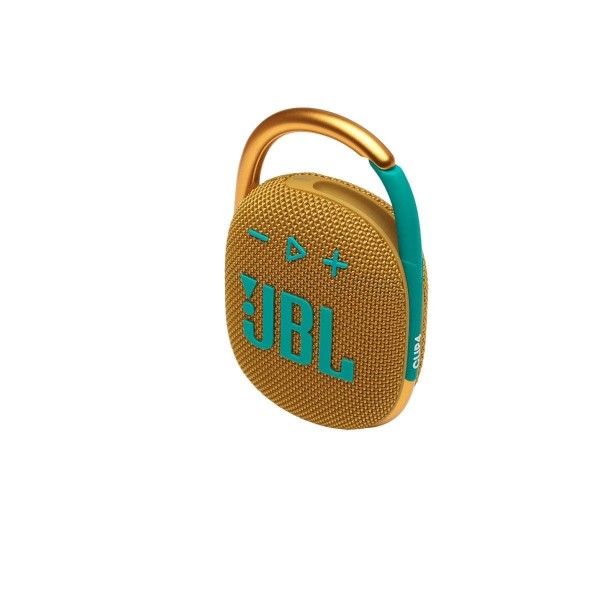 Портативная акустика JBL Clip 4, 5 Вт, yellow, желтый
