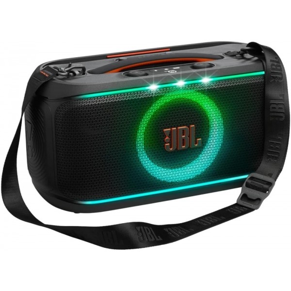 Купить 'Портативная акустика JBL PartyBox On-The-Go 2 c 1 микрофоном, 100 Вт, черный' в Москве