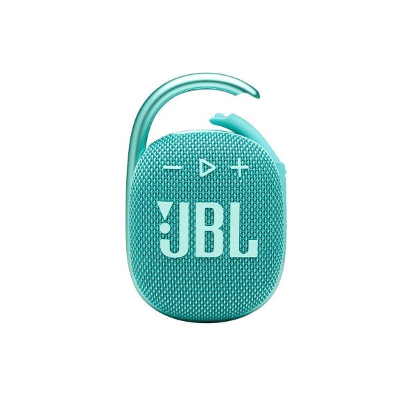Портативная акустика JBL Clip 4, 5 Вт, teal, бирюзовый