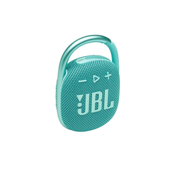 Портативная акустика JBL Clip 4, 5 Вт, teal, бирюзовый