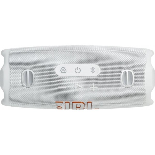 Портативная акустика JBL Charge 6 в белом цвете – мощный звук в любом месте