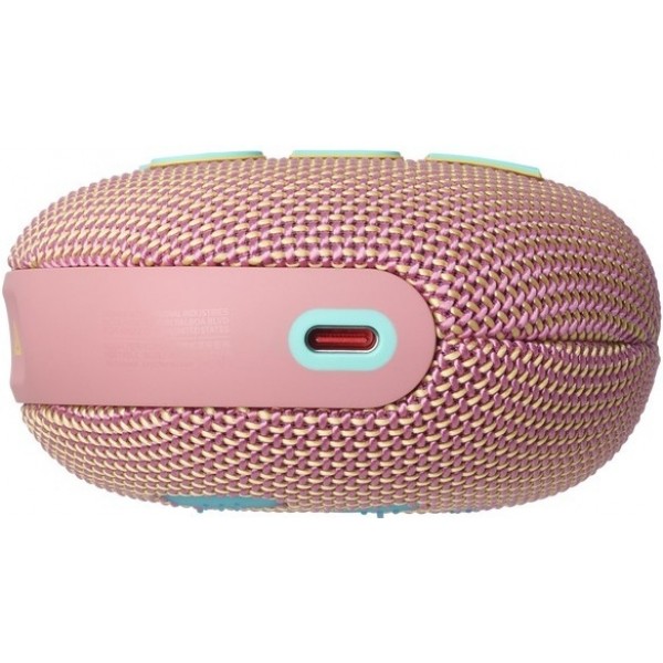 Портативная акустика JBL Clip 5, 7 Вт, pink, розовый