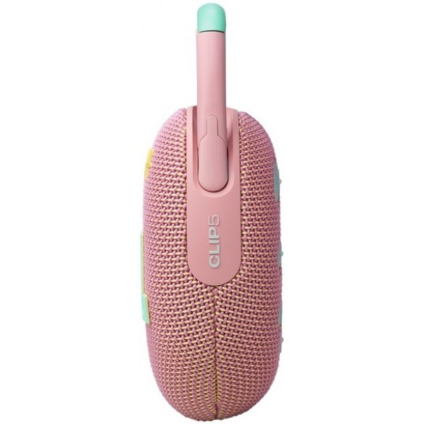 Портативная акустика JBL Clip 5, 7 Вт, pink, розовый