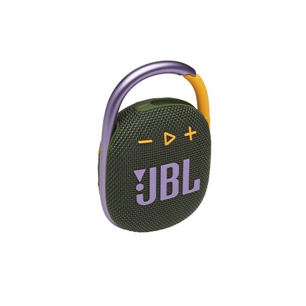 Портативная акустика JBL Clip 4 в зеленом цвете - 5 Вт мощи для музыки на ходу