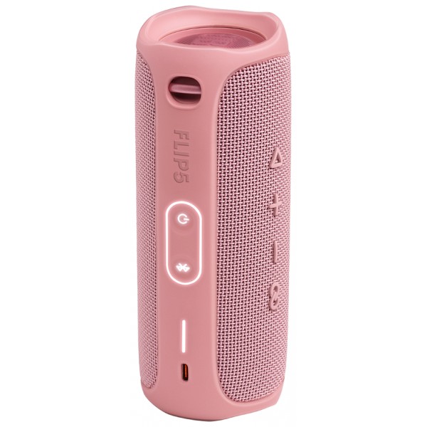Портативная акустика JBL Flip 5, 20 Вт, розовый