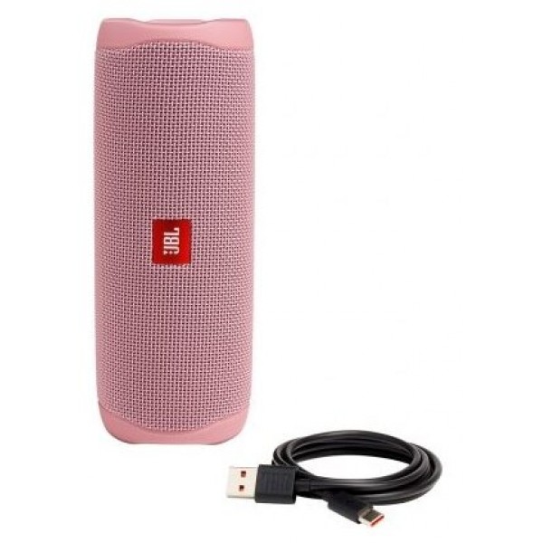 Портативная акустика JBL Flip 5, 20 Вт, розовый