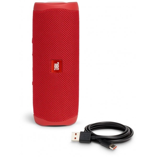 Портативная акустика JBL Flip 5, 20 Вт, красный
