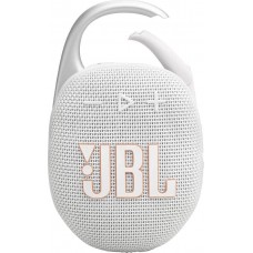 Портативная акустика JBL Clip 5, 7 Вт, white, белый