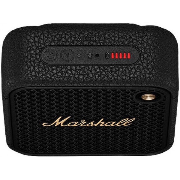 Портативная акустика Marshall Willen II, черный/латунь